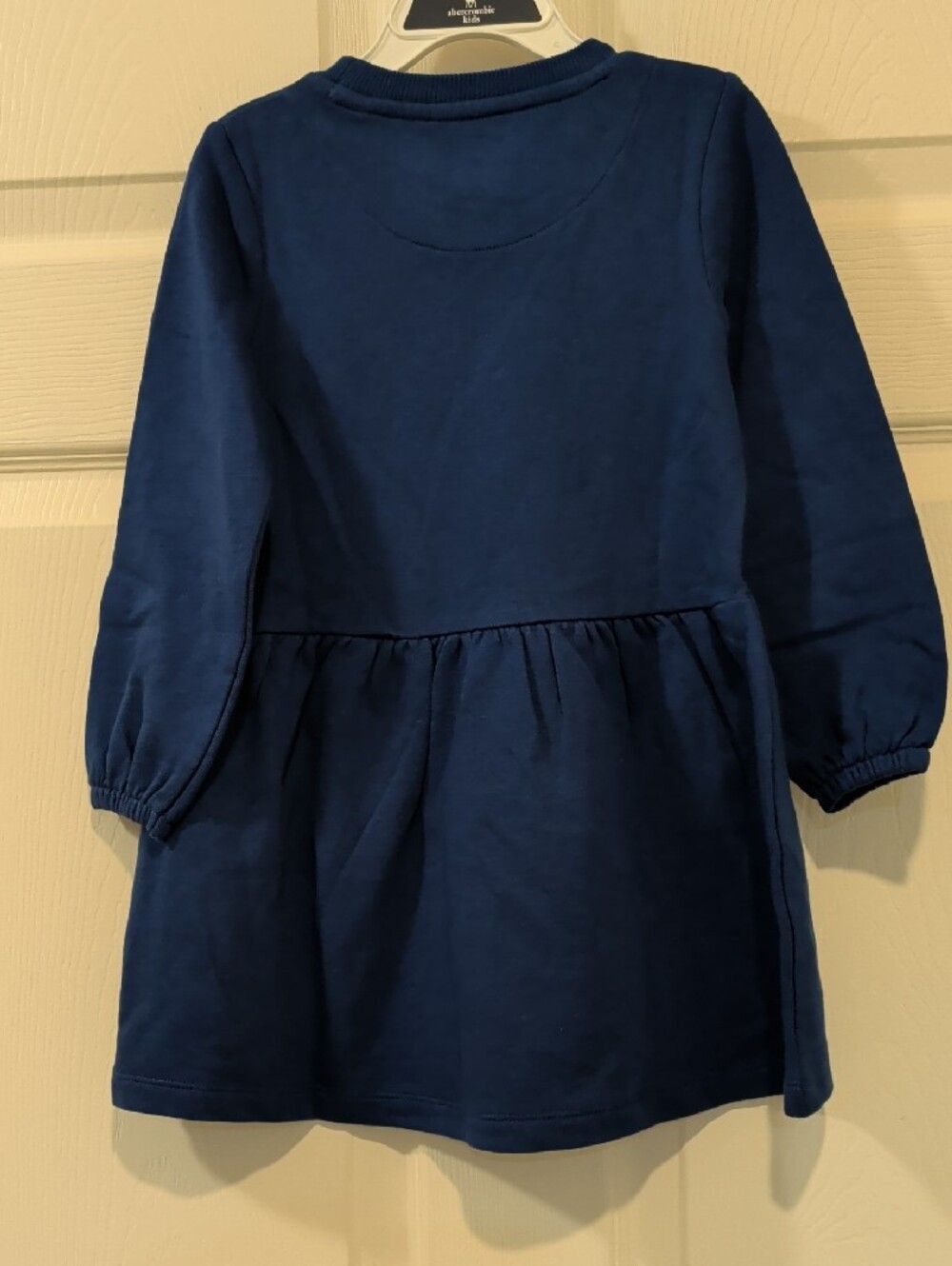 Mini Boden Kids' Floral Appliqué Long Sleeve Cotton Sweatshirt Dress  NWT - Picture 5 of 5